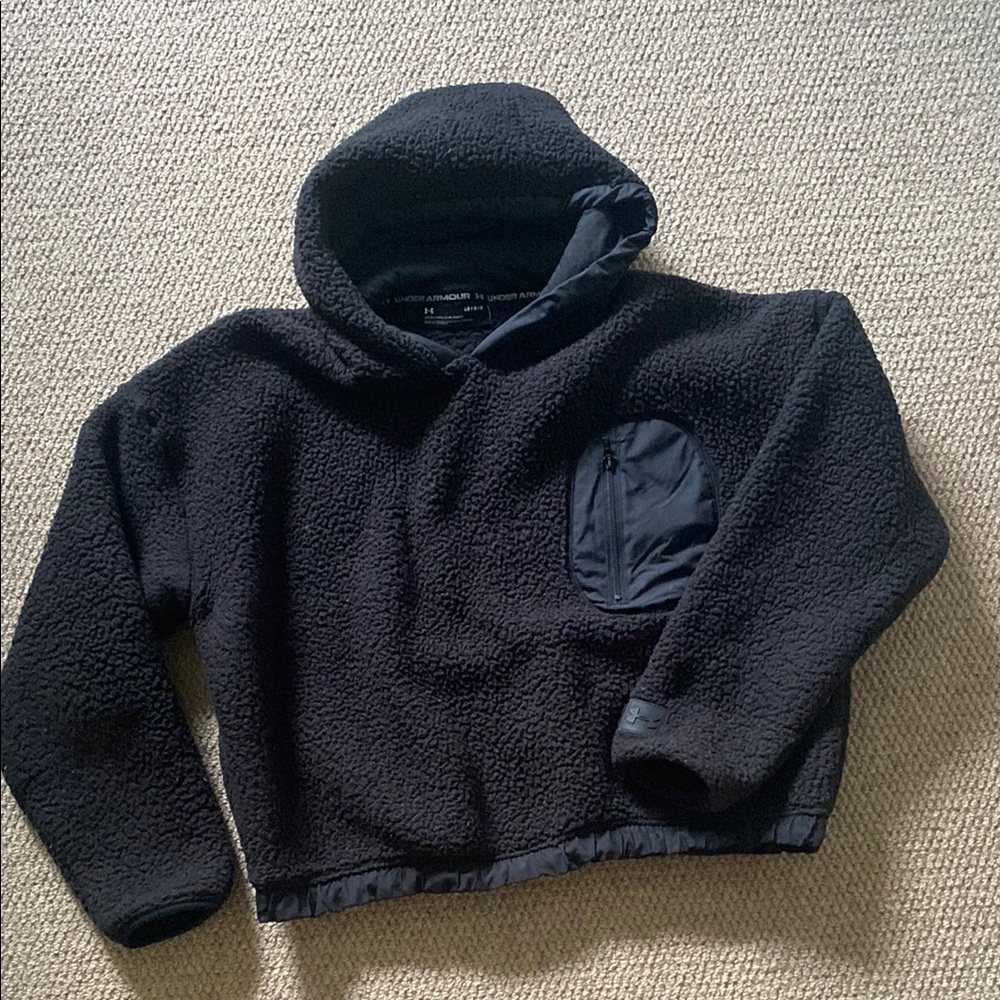 Under Armour Black fleece Sweatshirt Hoodie